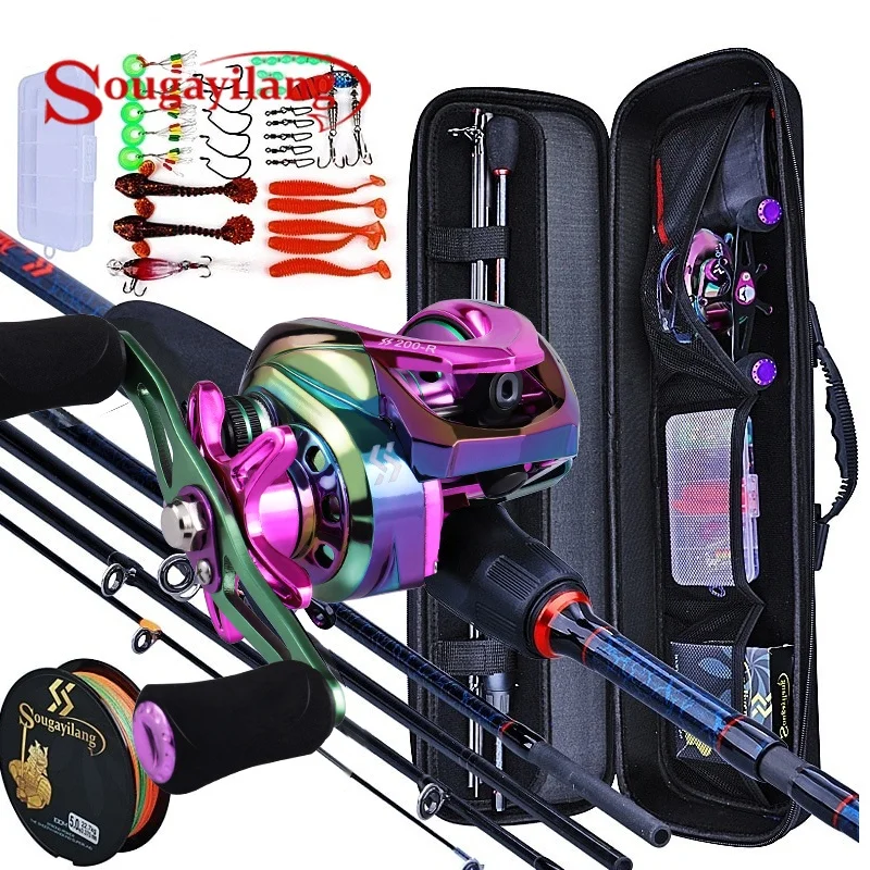 Fishing Rod Combo - Cañas y carretes de pesca Sougayilang,