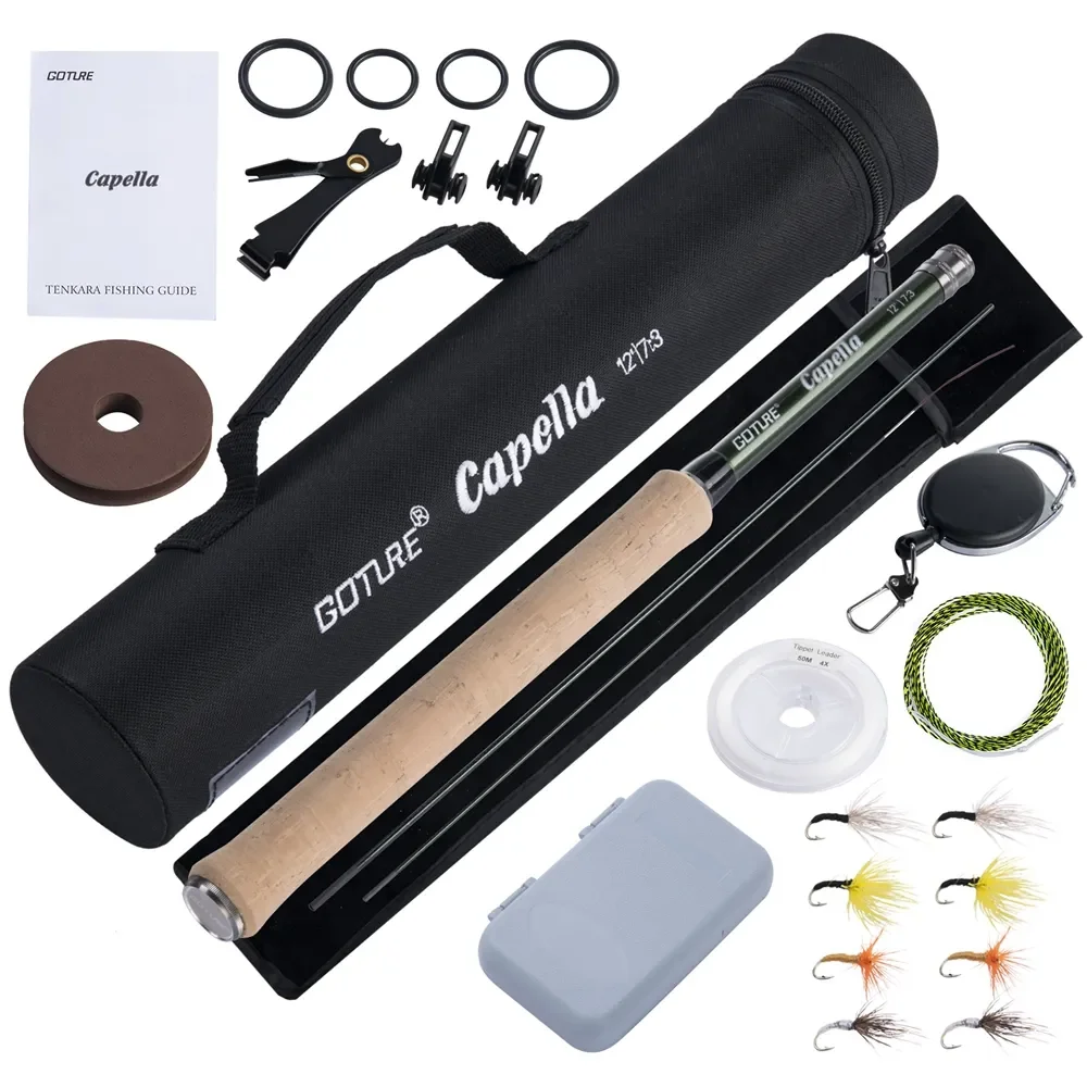 Fishing Rod Carbon Fiber - Goture - Combo de Caña de