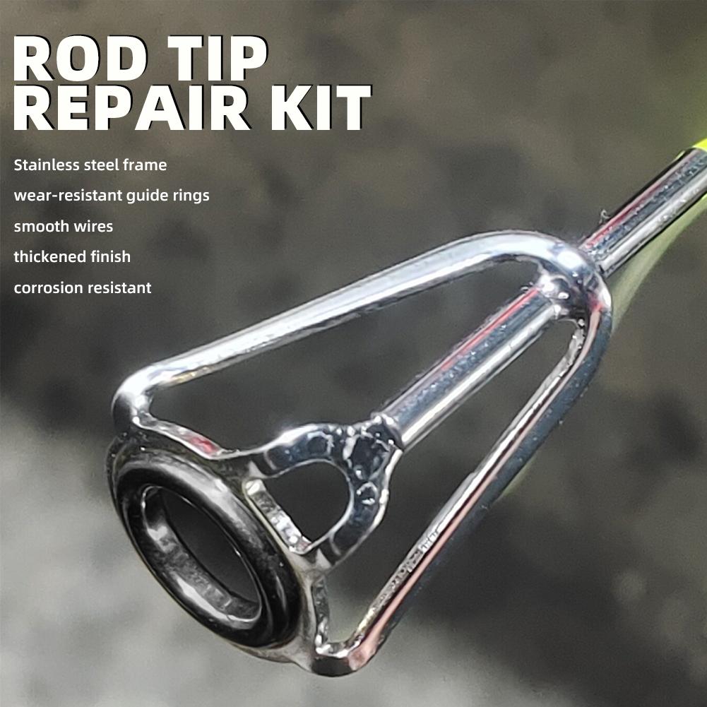 Kit de Reparación de Puntas de - Fishing Rod Tip Replacement reseña y precio