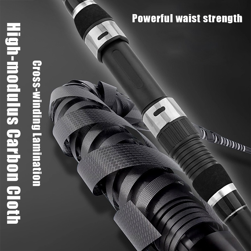 Caña de Pescar de 3.3M-3.9M, 4 - Fishing Rod Surf reseña y precio