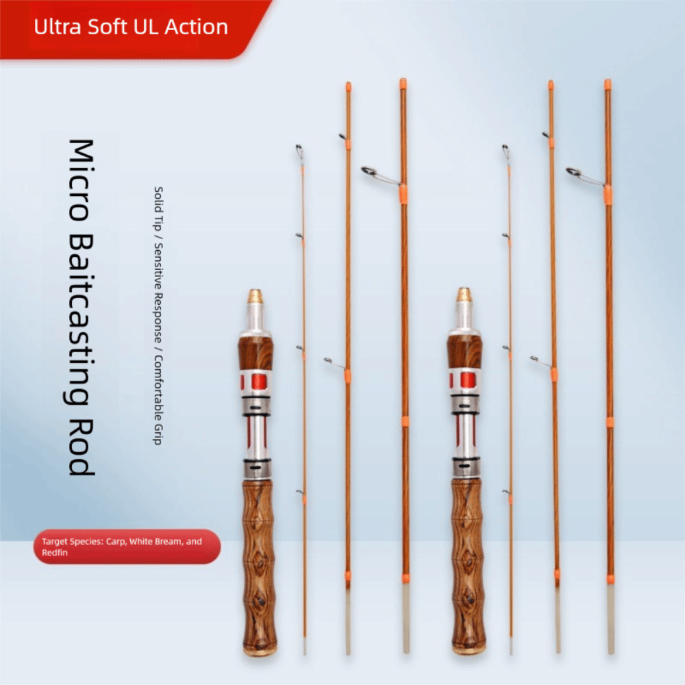 2025 4 secciones caña de pesca - Fishing Rod Carbon Fiber reseña y precio
