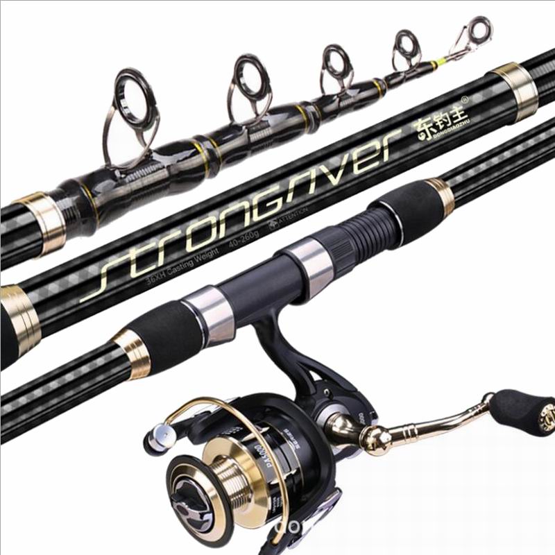 Caña de Pescar ZZ93 STRONG RIV - Fishing Rod Surf reseña y precio