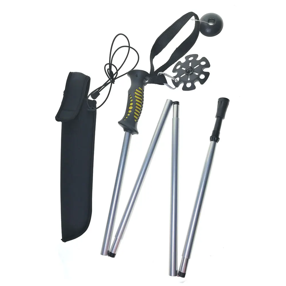 Bastón de pesca plegable de al - Fishing Rod Fly reseña y precio