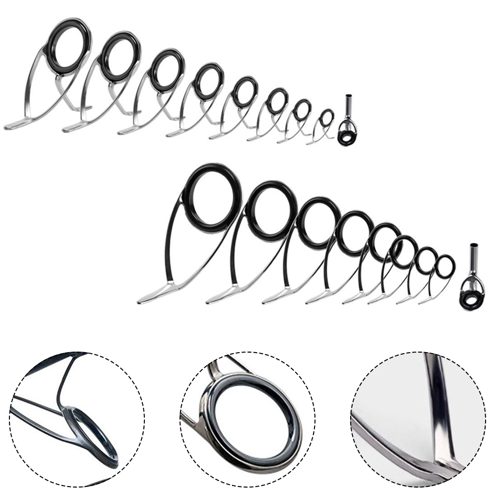Guía de caña de pescar, anillo - Fishing Rod Tip Replacement reseña y precio