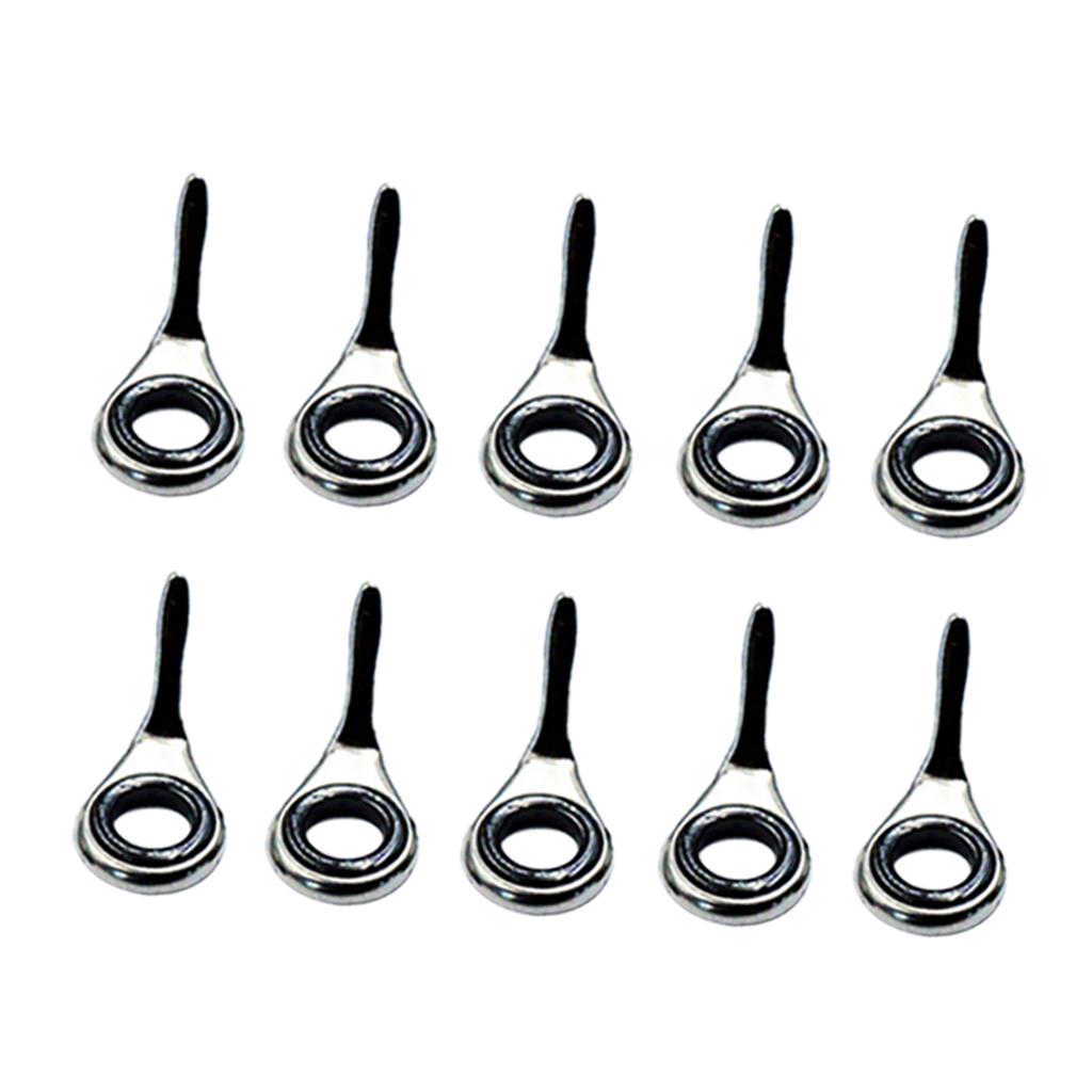 Juego de 10 guías telescópicas - Fishing Rod Tip Replacement reseña y precio