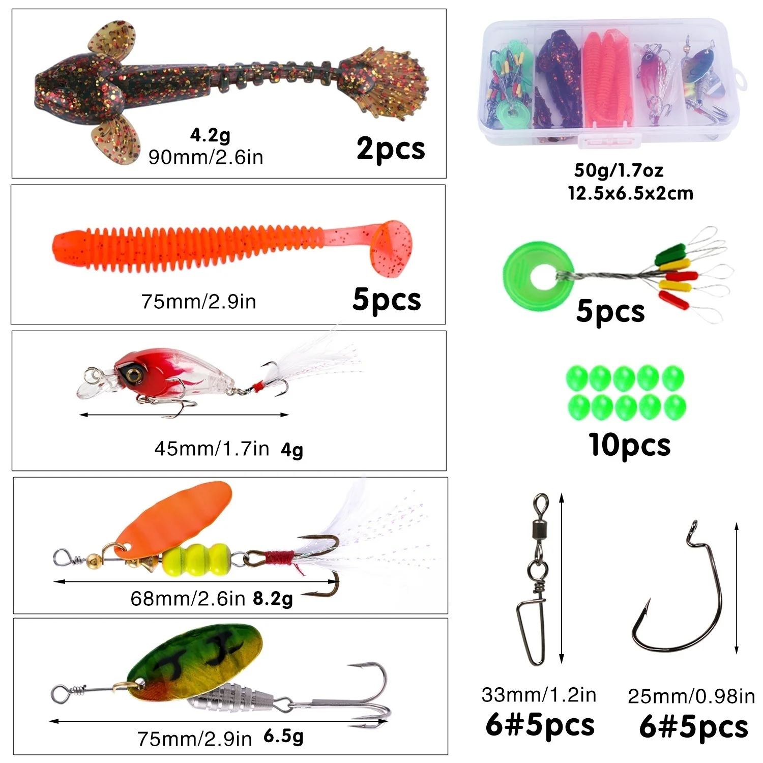 Cañas y carretes de pesca Soug - Fishing Rod Combo reseña y precio