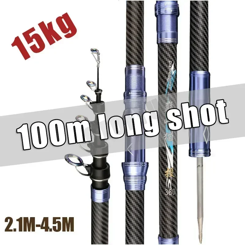 Mejor caña de pescar telescópi - Fishing Rod Surf reseña y precio