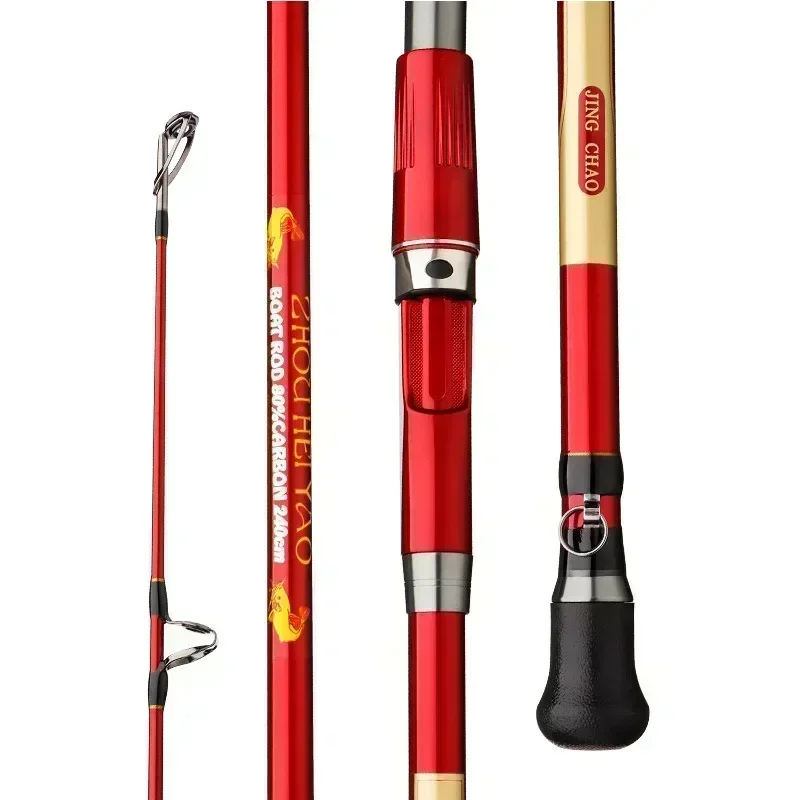 Caña de pescar portátil de 3 p - Fishing Rod Surf reseña y precio